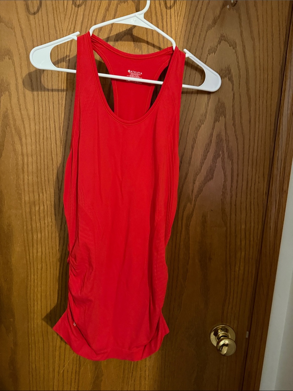 Athleta Red Racerback Tank Top - Picture 3 of 3